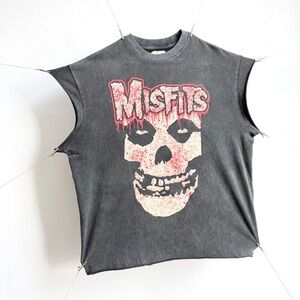 Gallery Dept Black and Red Misfits Tee